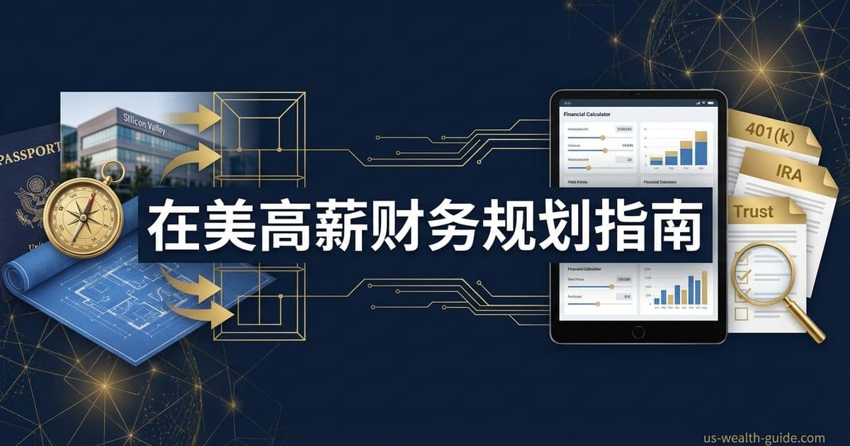 在美高薪华人财务规划完全指南:从认知重建到目标落地 — 美国高净财务指南博客封面图