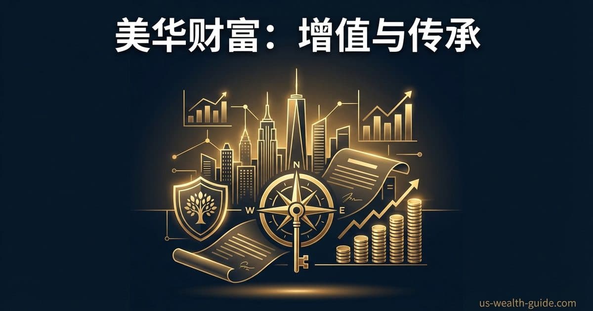 2025美国华裔高净值人群财务指南:资产增值与传承的关键策略 — 美国高净财务指南博客封面图