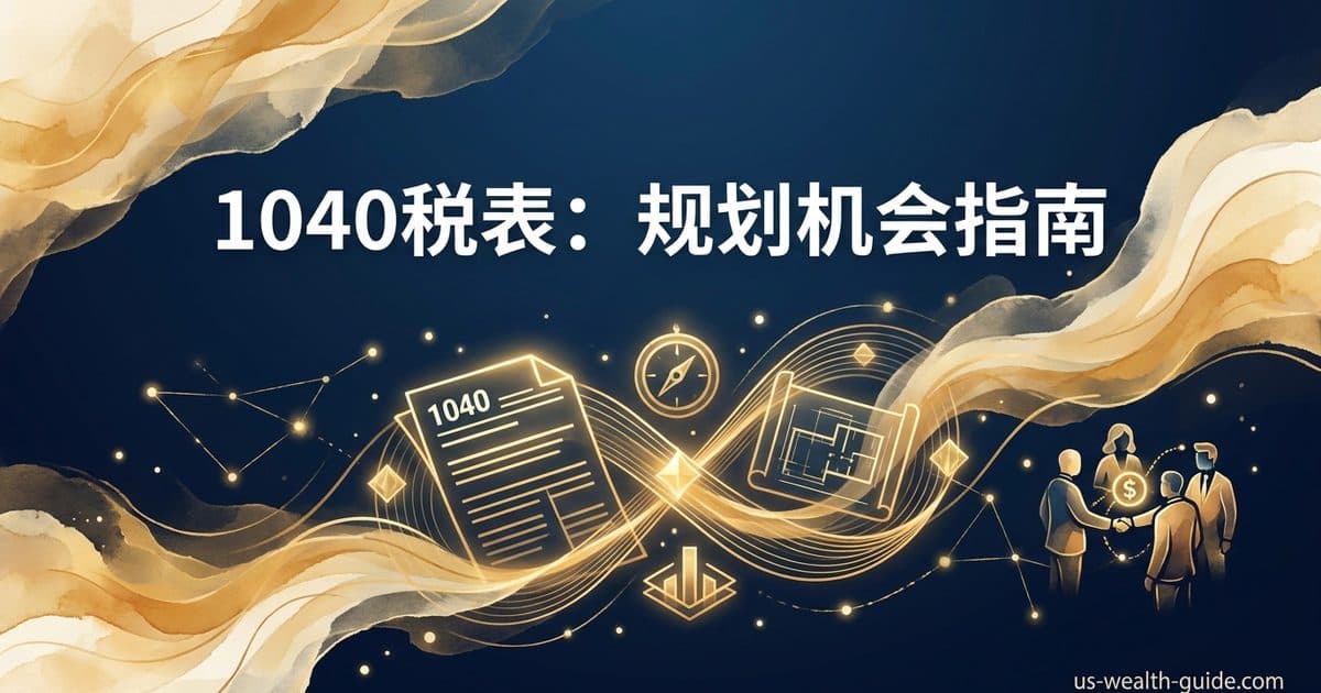 2026年1040税表财务体检指南:从报税表找到规划机会——年度财务体检清单与CPA/EA/CFP/Estate Attorney协作分工 — 美国高净财务指南博客封面图