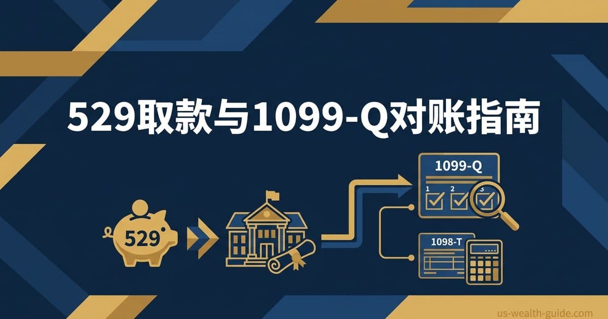 这个学期取了 529,1099-Q 要怎么对账? — 美国高净财务指南博客封面图