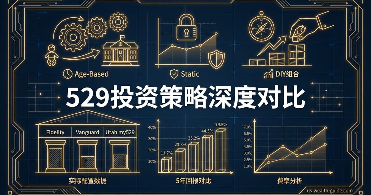 529投资组合选择2026:Age-Based vs Static vs 自选三种方案深度对比 — 美国高净财务指南博客封面图