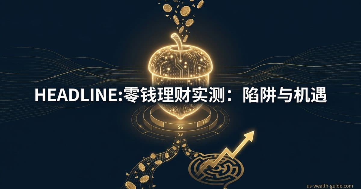 Acorns 投资理财 App 深度评测 2026:零钱投资神器还是费率陷阱?华人用户必看 — 美国高净财务指南博客封面图