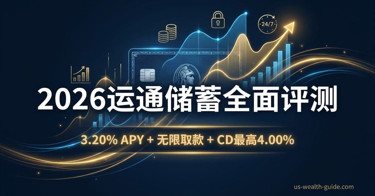 American Express HYSA 2026 完整评测:品牌信任 + 无限取款 + CD 产品线 — 美国高净财务指南博客封面图