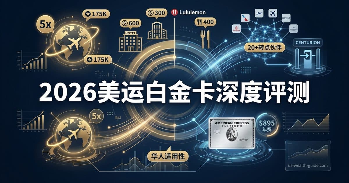 American Express Platinum Card 完整深度评测 2026 + 是否值得用? — 美国高净财务指南博客封面图