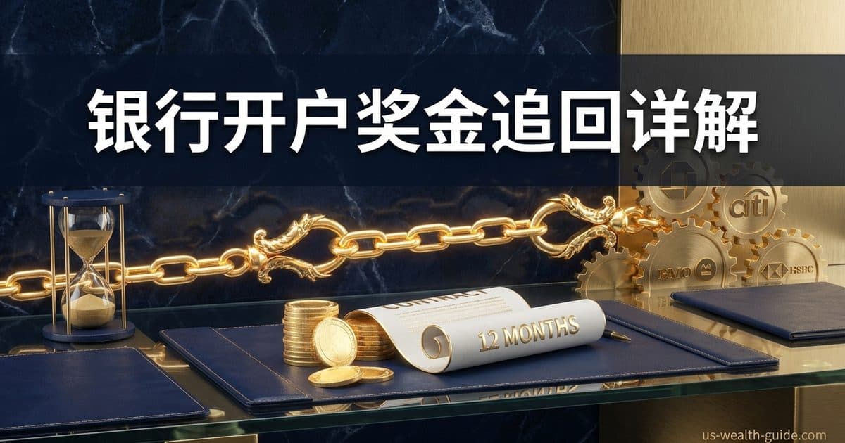 银行 Bonus Clawback 追回规则:12 个月锁定期全解析 — 美国高净财务指南博客封面图