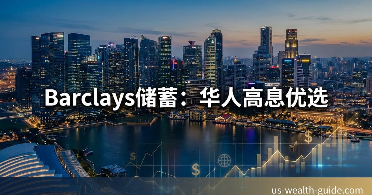 Barclays 银行储蓄与 CD 深度评测 2026:3.65% APY 高息储蓄 + $0 门槛 CD,华人储户值得开吗? — 美国高净财务指南博客封面图