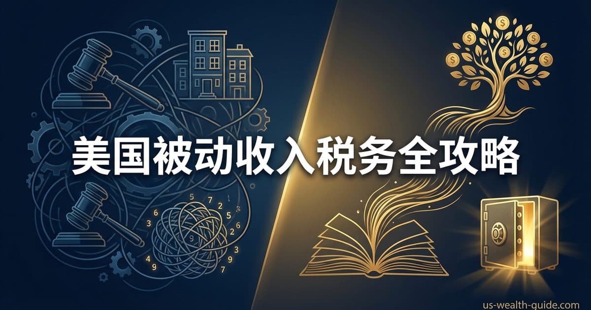 2026年被动收入税务指南 — 美国华人被动收入节税策略
