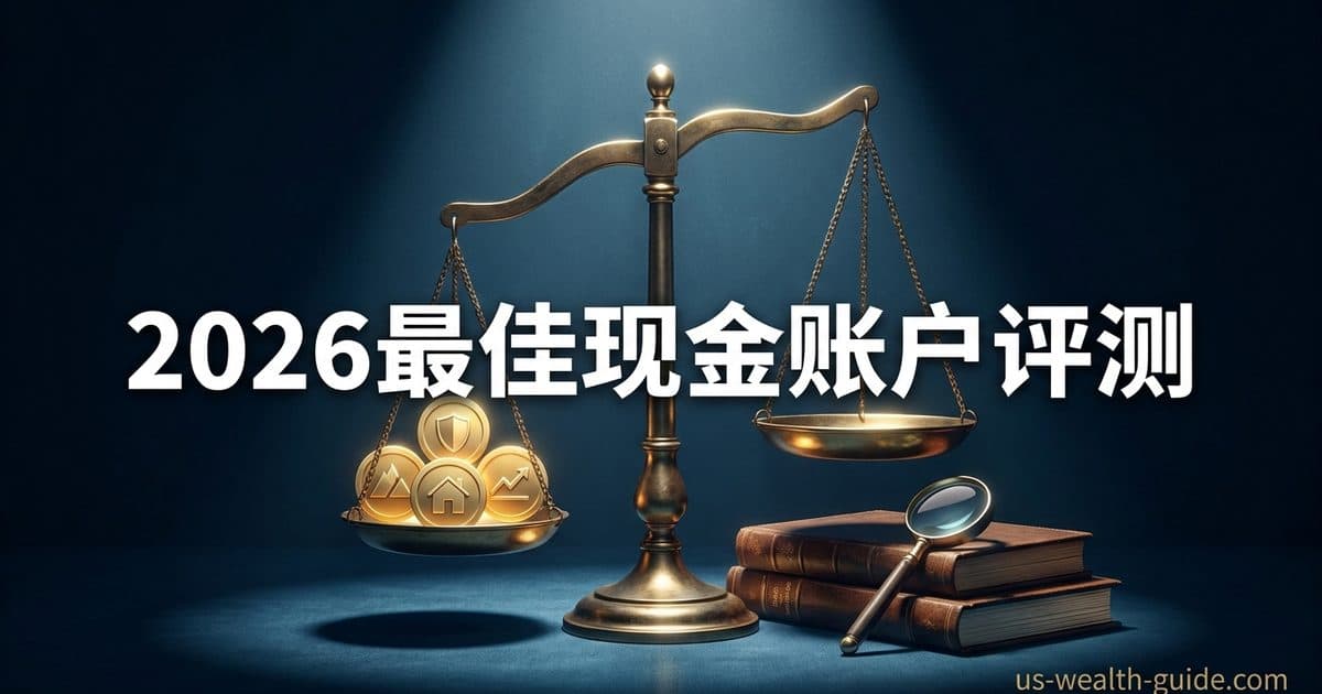 2026 最佳现金管理账户对比 + 排名:Wealthfront vs Fidelity CMA vs SoFi vs Betterment — 美国高净财务指南博客封面图