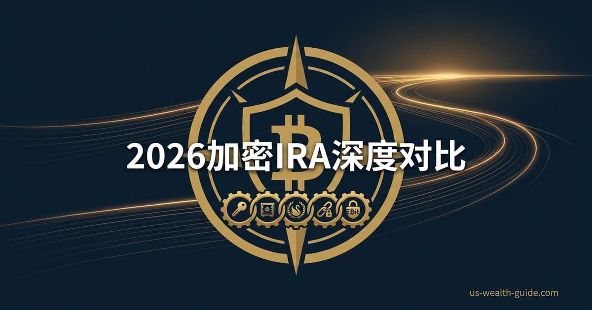 2026 最佳 Bitcoin/Crypto IRA 加密货币退休账户对比 + 排名:iTrustCapital vs BitcoinIRA vs Swan vs Unchained vs BitIRA — 美国高净财务指南博客封面图