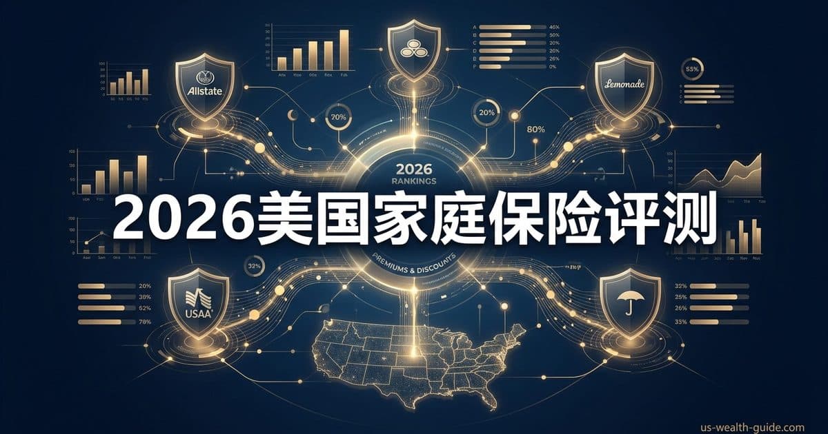 2026 最佳房屋保险对比 + 排名:Allstate vs State Farm vs Lemonade vs USAA vs Travelers — 美国高净财务指南博客封面图