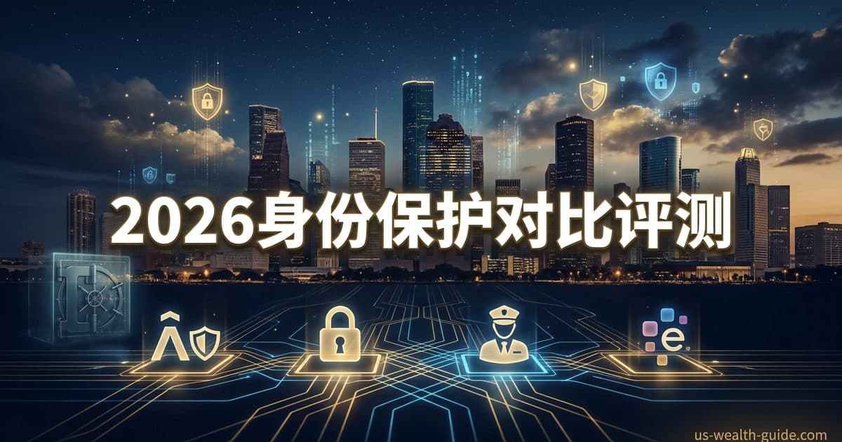 2026 最佳身份盗用保护服务排名:Aura vs LifeLock vs Identity Guard vs Experian 对比评测 — 美国高净财务指南博客封面图