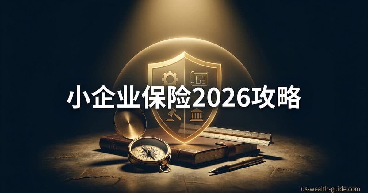 小企业保险完全指南 2026:NEXT、Hiscox、biBERK、Thimble 对比与华人创业者选择策略 — 美国高净财务指南博客封面图