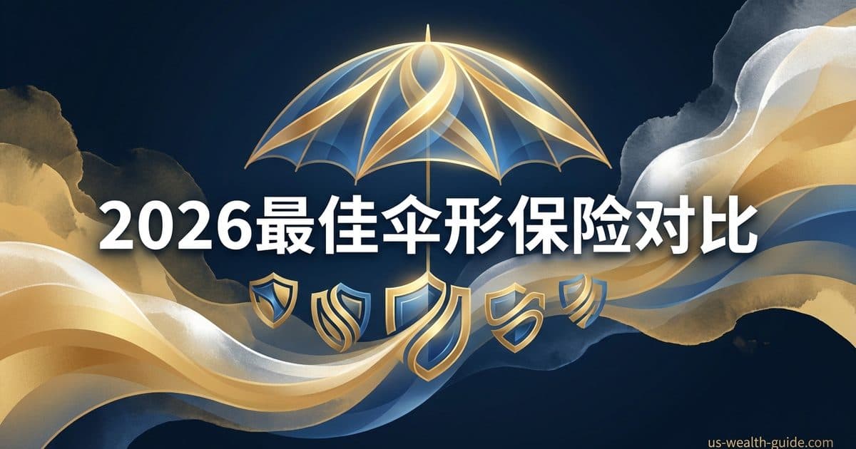 2026 最佳伞形保险对比 + 排名:Chubb vs State Farm vs USAA vs RLI vs Travelers — 美国高净财务指南博客封面图