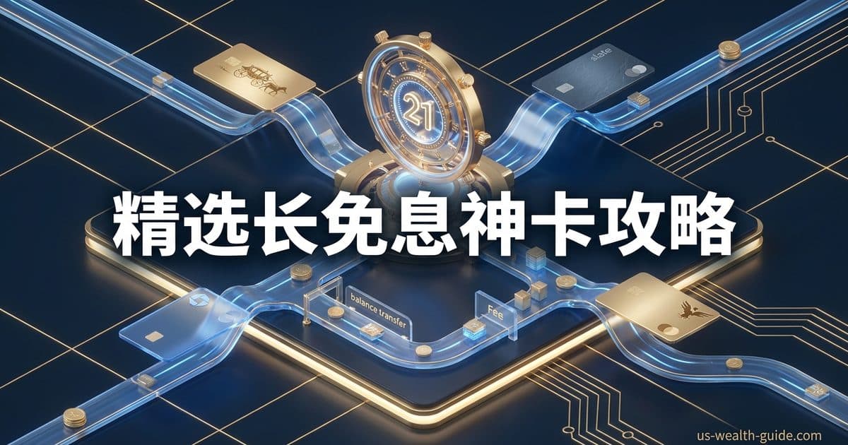 2026 年最佳 0% APR 信用卡推荐:最长 21 个月免息,华人如何选? — 美国高净财务指南博客封面图