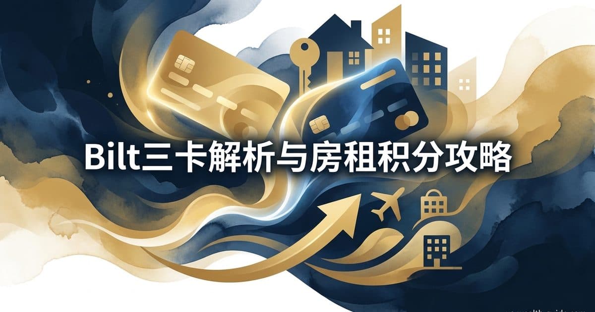 Bilt 信用卡深度评测 2026:交房租也能赚积分?Bilt 2.0 三张卡全解析 — 美国高净财务指南博客封面图