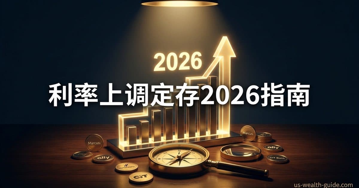 Bump-Up CD 利率上调型定存 2026 完整指南:什么时候买最划算?哪家银行最值得? — 美国高净财务指南博客封面图