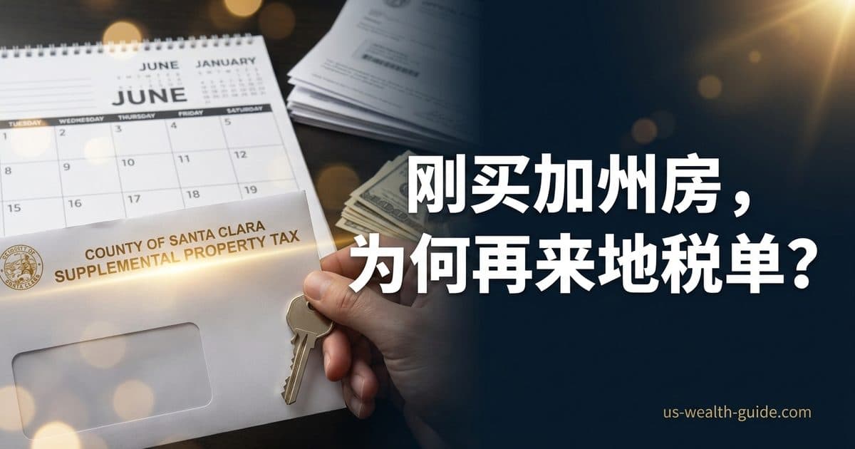 刚买加州房子,为什么还会再来一张地税单? — 美国高净财务指南博客封面图