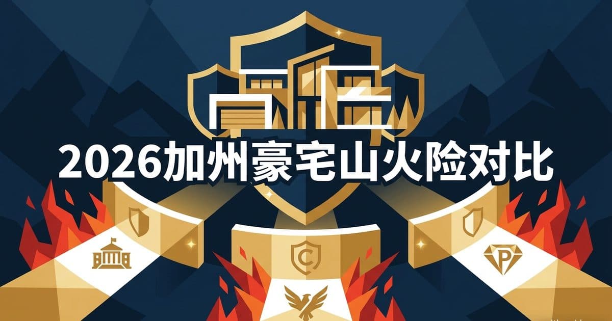 2026 加州山火区房屋险对比:California FAIR Plan vs Chubb Masterpiece vs PURE High Value 哪家能保住你的高价值房产? — 美国高净财务指南博客封面图