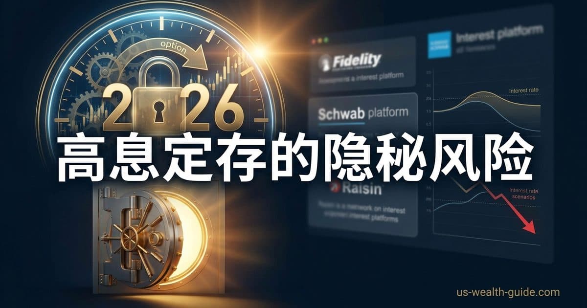 Callable CD 可赎回定存 2026 深度解析:高利率背后的银行期权风险全拆解 — 美国高净财务指南博客封面图