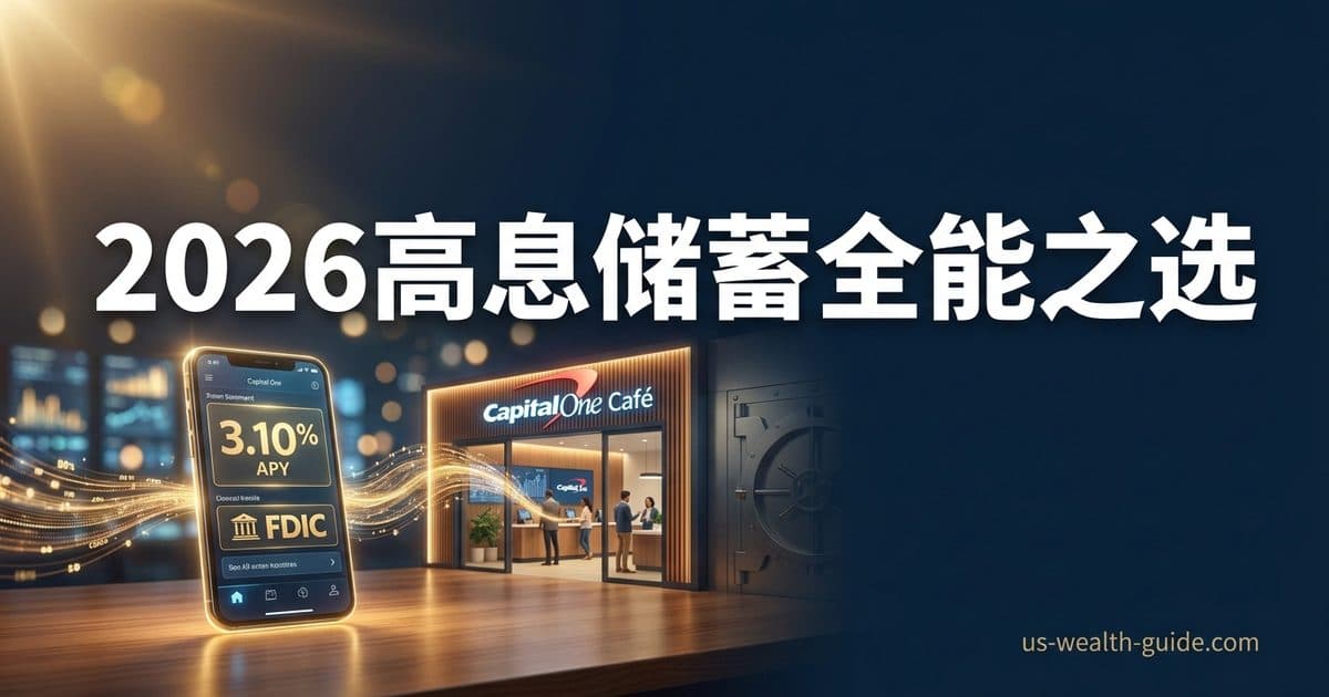Capital One 360 Performance Savings 深度评测 2026:高息储蓄的全能选手? — 美国高净财务指南博客封面图