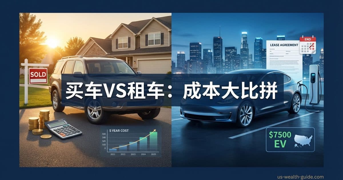 2026美国买车vs Lease决策指南 — 成本对比与华人家庭选择