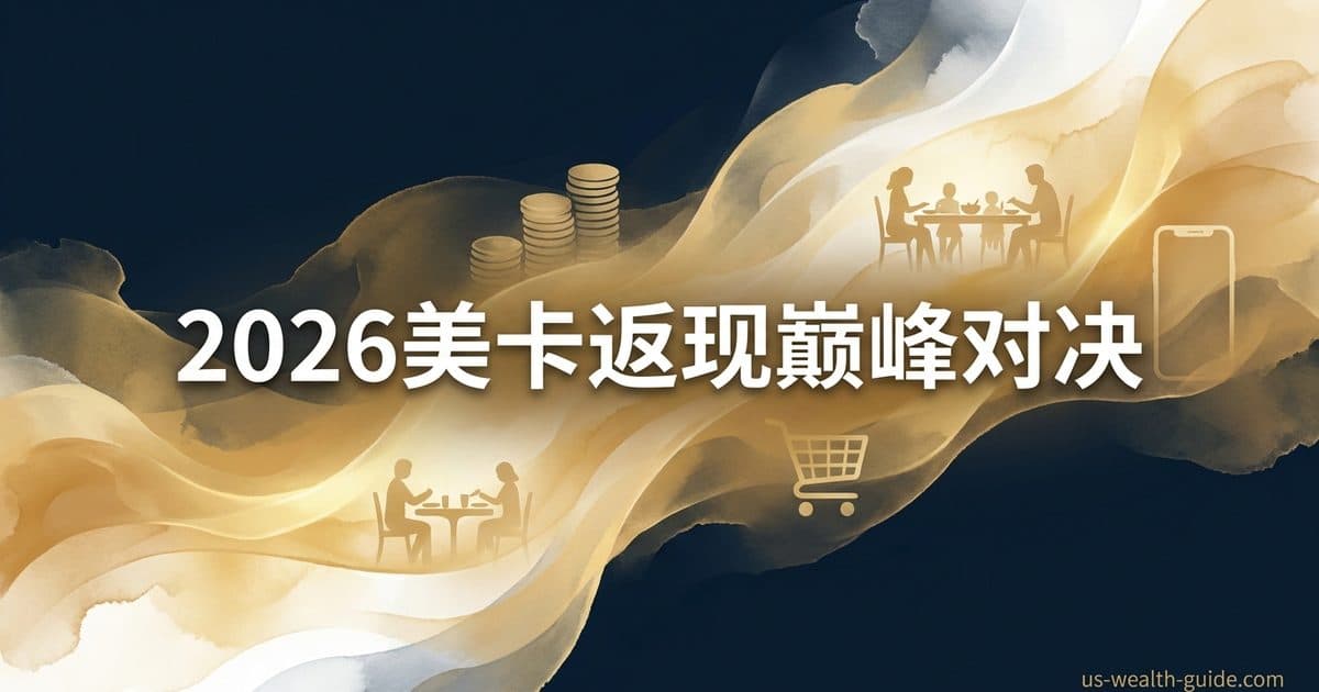 2026年美国返现信用卡终极对决:Citi Double Cash vs Wells Fargo Active Cash vs Chase Freedom Unlimited — 美国高净财务指南博客封面图