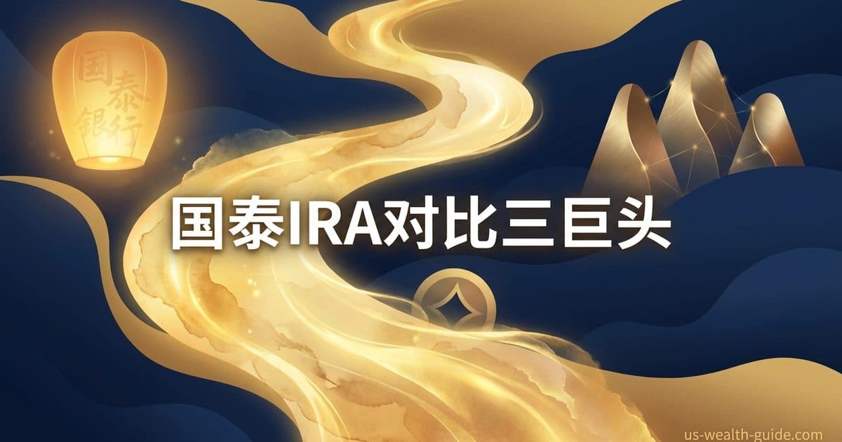 国泰银行IRA值不值得?Cathay Bank vs Fidelity、Schwab、Vanguard的Roth/Traditional IRA全面对比 — 美国高净财务指南博客封面图
