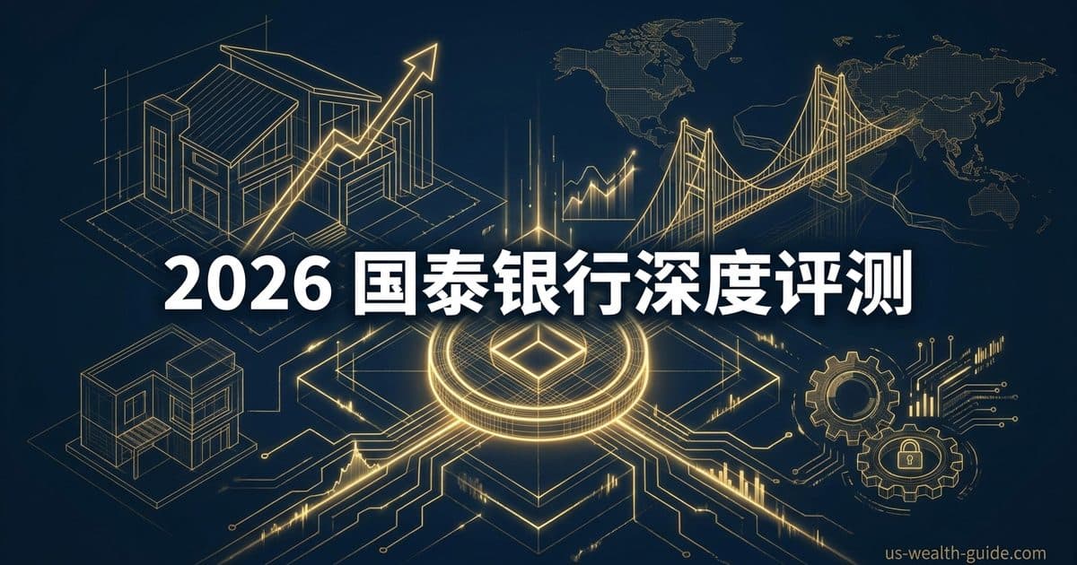 Cathay Bank 国泰银行 2026 完整评测:华人社区银行 / 房贷 / 跨境服务 / 利率全解析 — 美国高净财务指南博客封面图