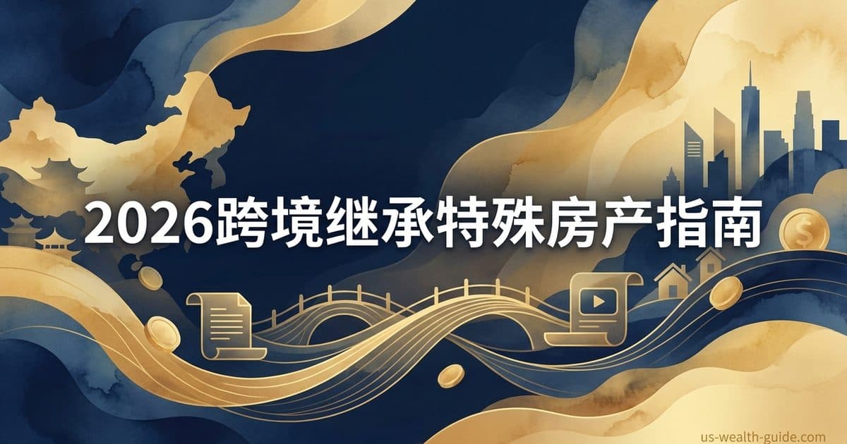 中国特殊房产继承与录像遗嘱:军队经适房·单位房·房改房·2026民法典新规——绿卡/美籍华人子女跨境继承实操手册 — 美国高净财务指南博客封面图