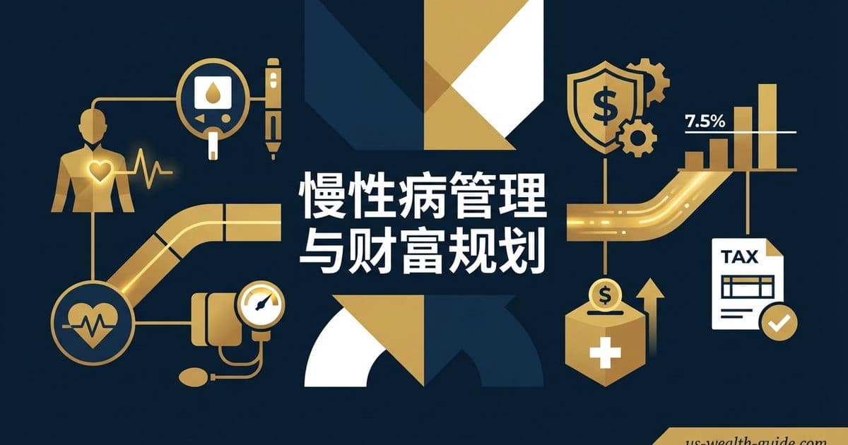 华人家庭慢性病管理与医疗费用规划:糖尿病、高血压、心脏病的保险与税务策略 — 美国高净财务指南博客封面图