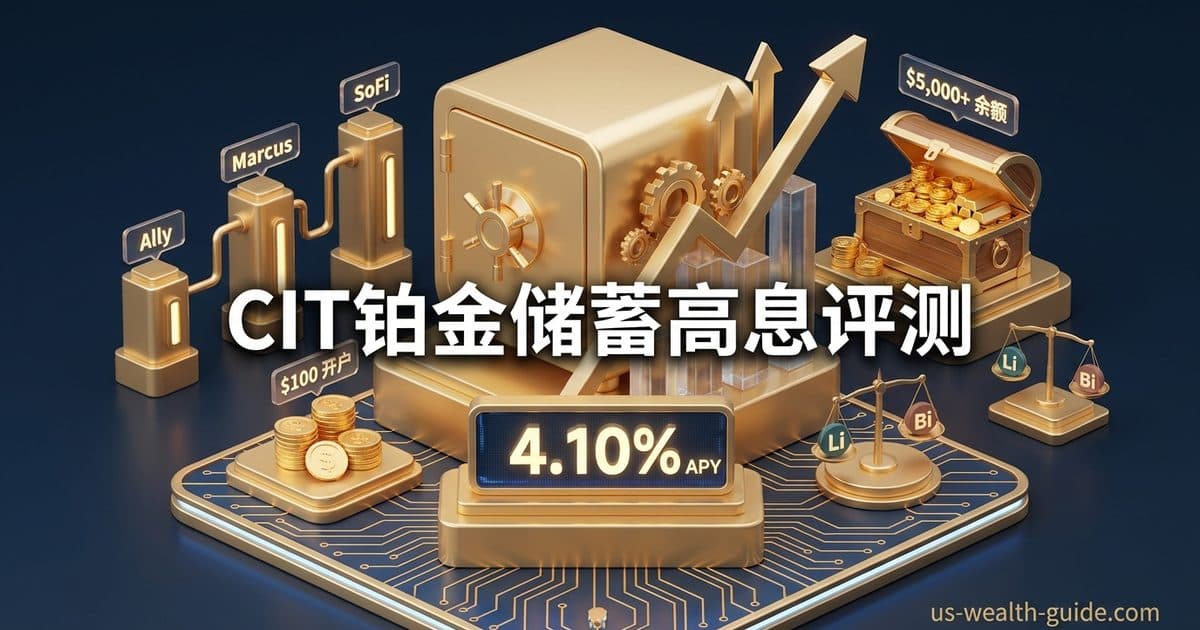 CIT Bank Platinum Savings 2026 完整评测:高门槛高息代表的利与弊 — 美国高净财务指南博客封面图