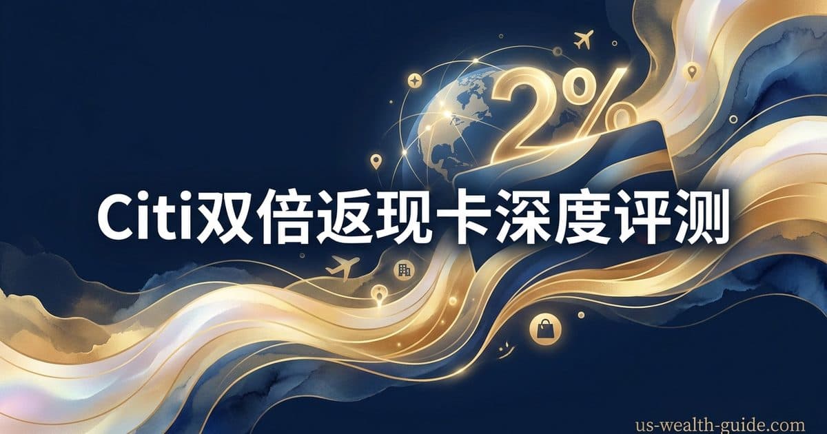 Citi Double Cash 完整深度评测 2026 + 是否值得用? — 美国高净财务指南博客封面图