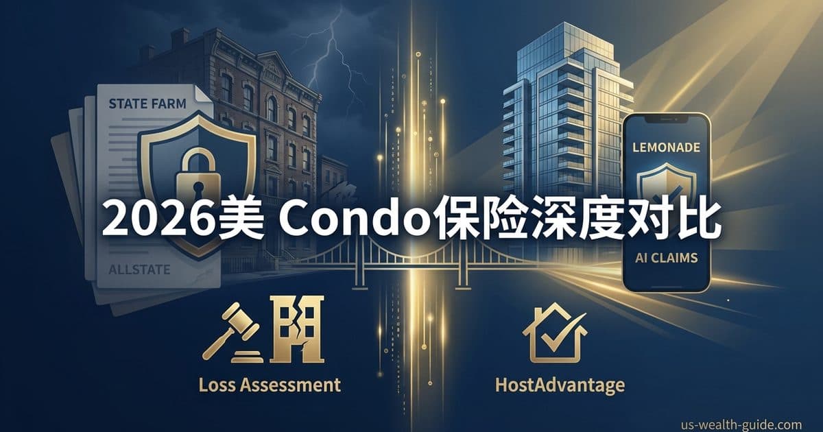 2026 Condo 保险对比:State Farm Unitowners vs Allstate Condo vs Lemonade HO-6 哪家更适合在美华人家庭? — 美国高净财务指南博客封面图