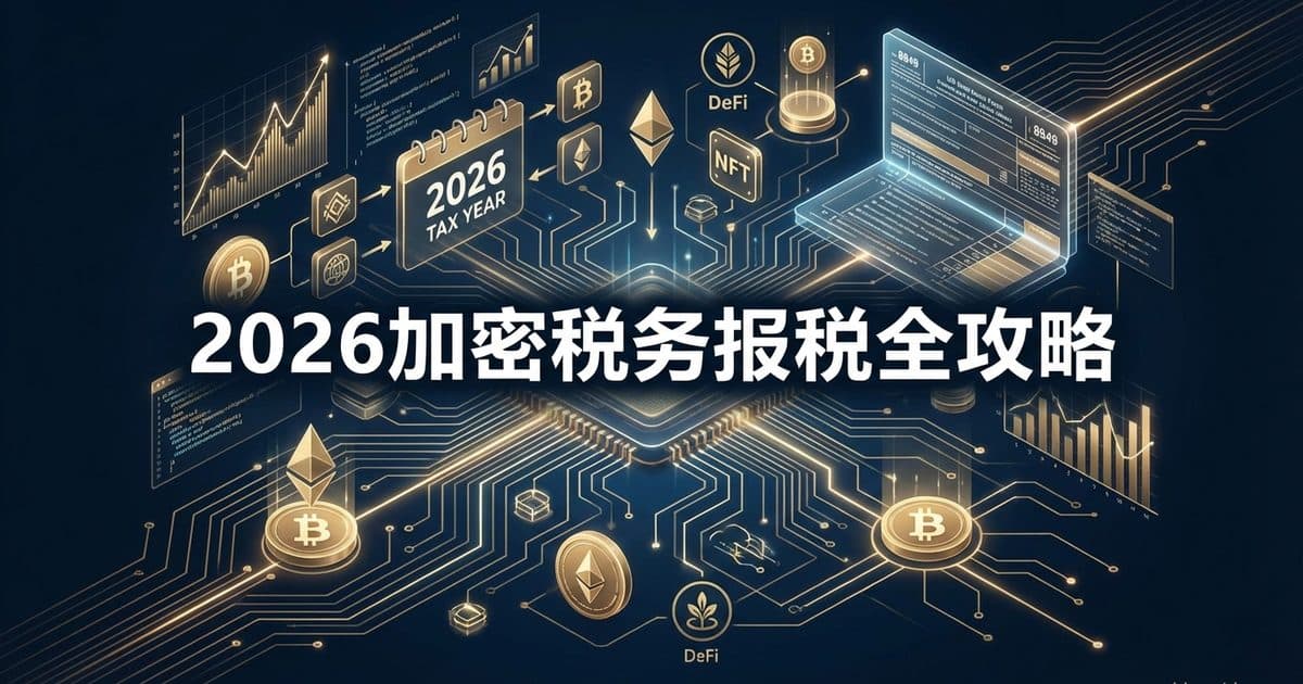 加密货币DeFi税务指南信息图