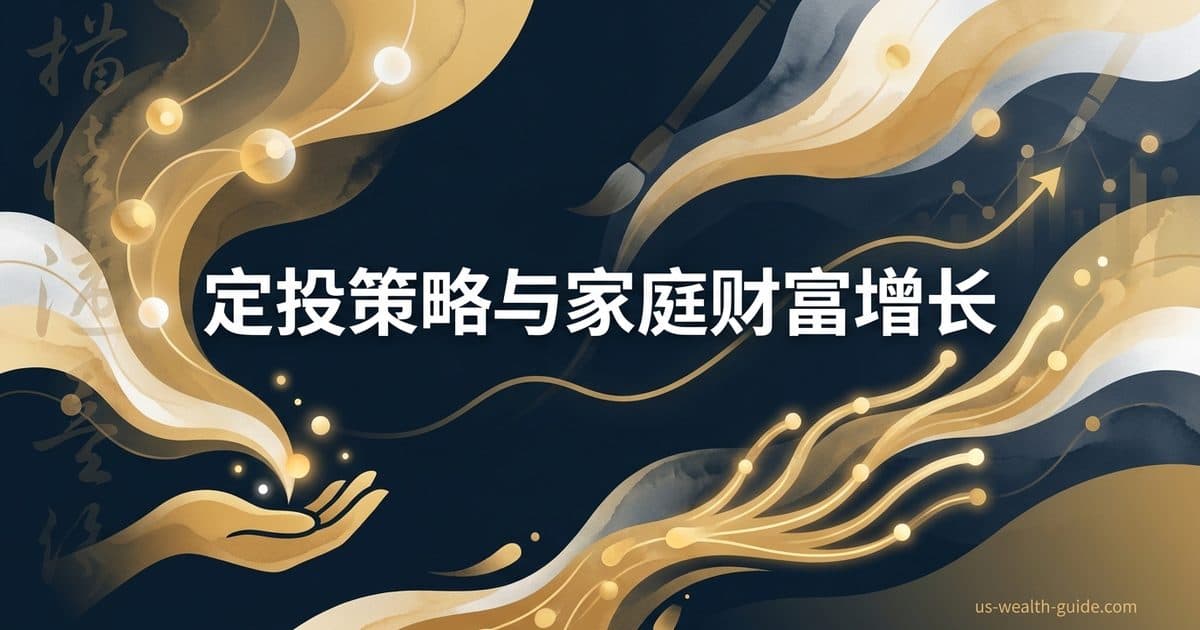 定投策略与标的选择完全指南:华人家庭如何用DCA构建长期投资组合(2026年ETF推荐与实操) — 美国高净财务指南博客封面图