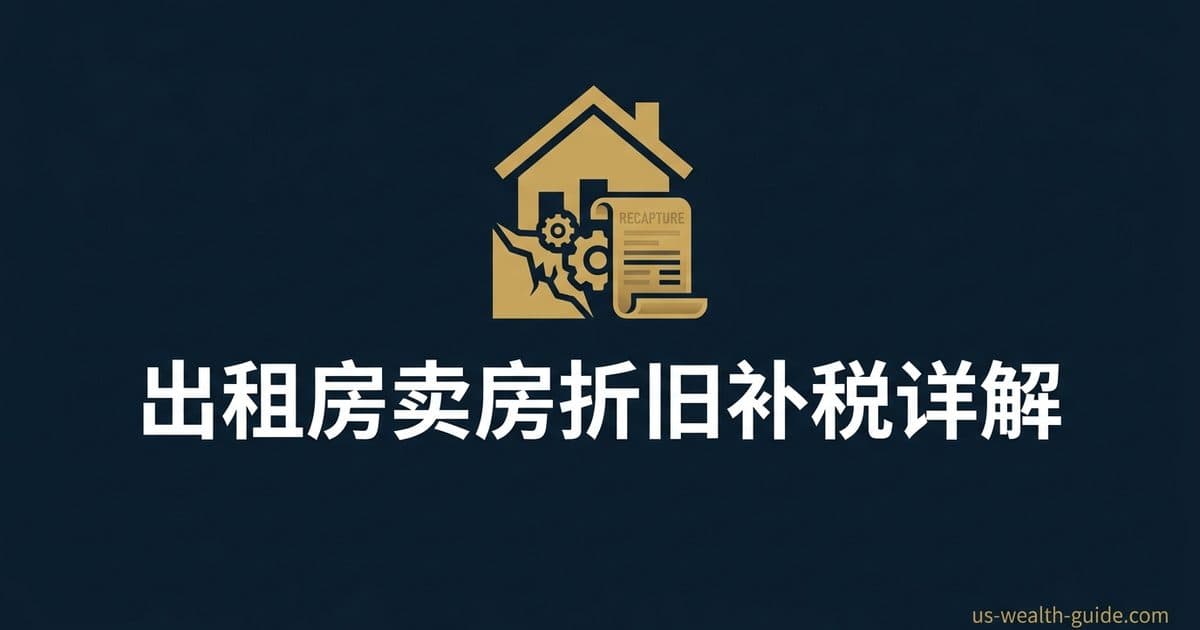 卖掉出租房要补多少税?折旧回补(Depreciation Recapture)完全拆解 — 美国高净财务指南博客封面图
