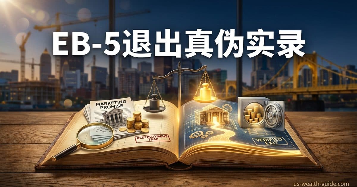 EB-5 项目 capital repayment 记录:什么时候是真退出,什么时候只是 marketing — 美国高净财务指南博客封面图