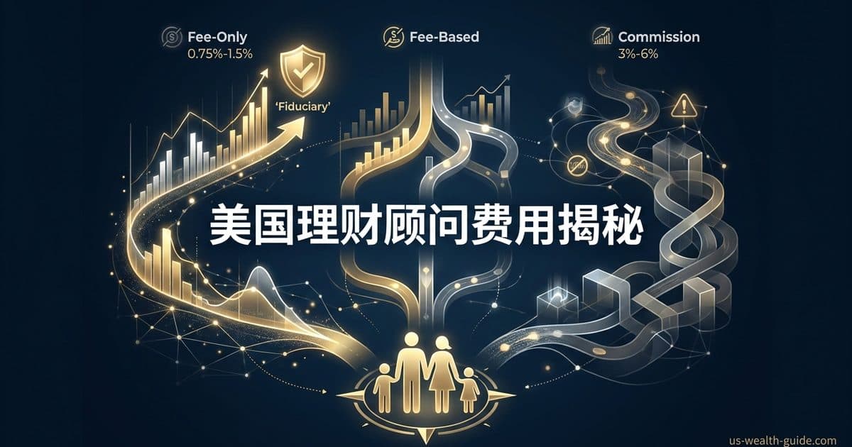 2026年美国理财顾问费用全解析:华人家庭如何选择Fee-Only、Fee-Based与佣金制? — 美国高净财务指南博客封面图