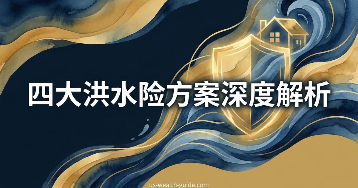 2026 洪水保险对比:NFIP vs Neptune Flood vs Wright Flood vs Chubb Private Flood 哪家更适合在美华人家庭? — 美国高净财务指南博客封面图