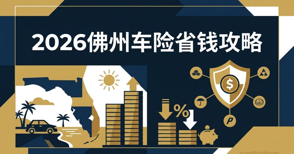 2026 佛罗里达州车险完全指南:全美最贵州之一,华人如何省钱? — 美国高净财务指南博客封面图