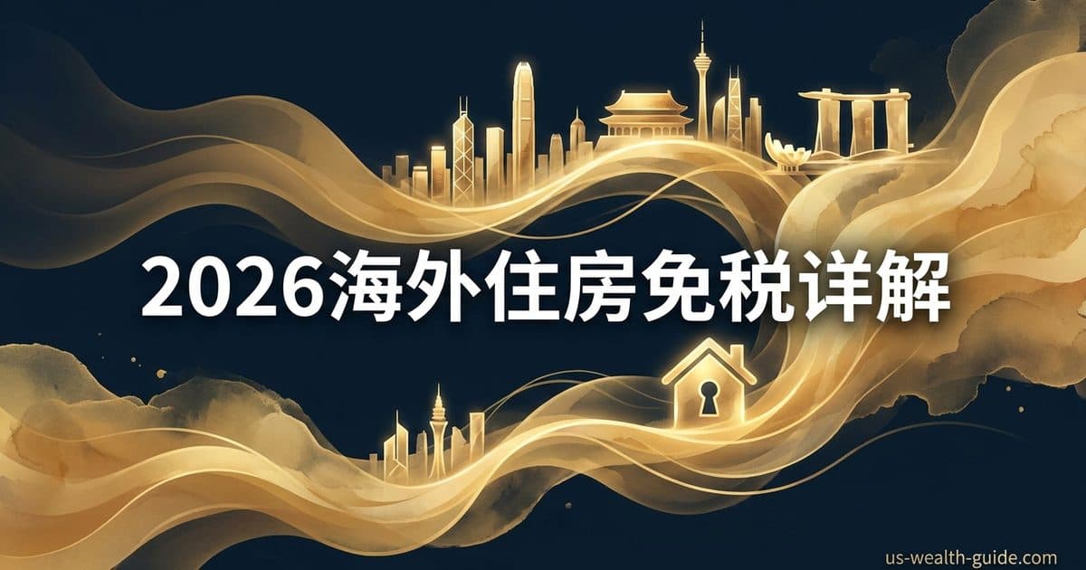 2026年海外住房免税FHE完全指南:在中国大陆、香港、新加坡工作的华人如何额外排除$39,870+住房费用 — 美国高净财务指南博客封面图