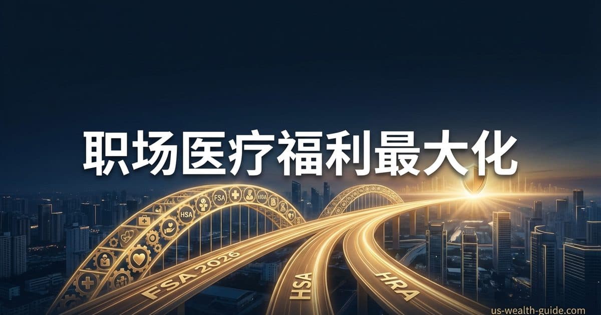 FSA vs HSA vs HRA全解析:在职期间医疗福利最大化策略 — 美国高净财务指南博客封面图