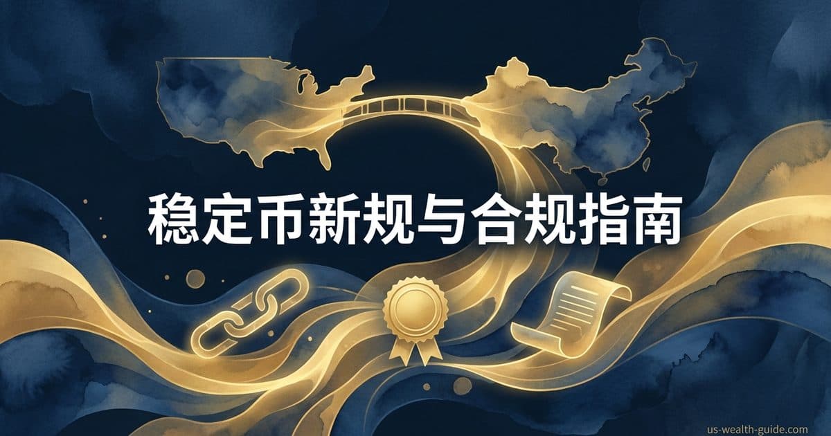 2026年GENIUS法案与稳定币税务指南:USDT/USDC新监管框架、Form 1099-DA申报与华人跨境资金合规 — 美国高净财务指南博客封面图