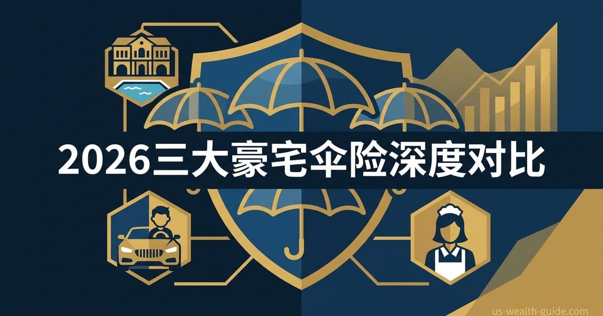 2026 高风险家庭伞险对比:Chubb Masterpiece Umbrella vs PURE Personal Excess Liability vs Cincinnati Personal Umbrella 哪家能为你的家庭提供最全面保护? — 美国高净财务指南博客封面图