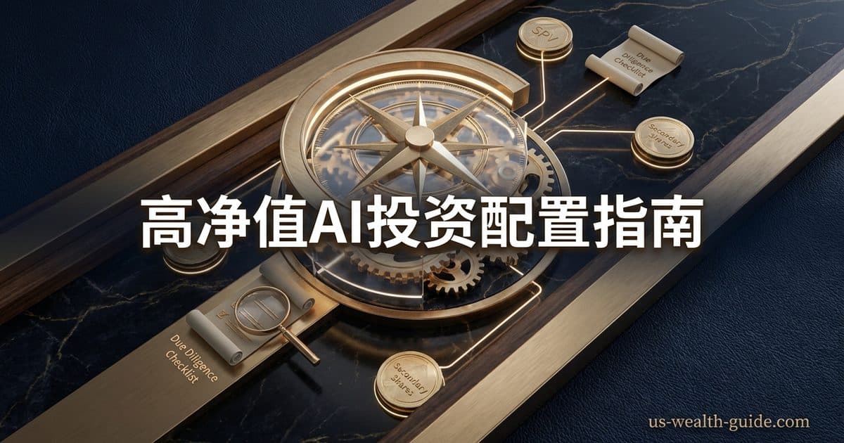 高净值华人家庭AI私募/VC配置指南:直接SPV、VC基金、二级份额与尽调清单 — 美国高净财务指南博客封面图