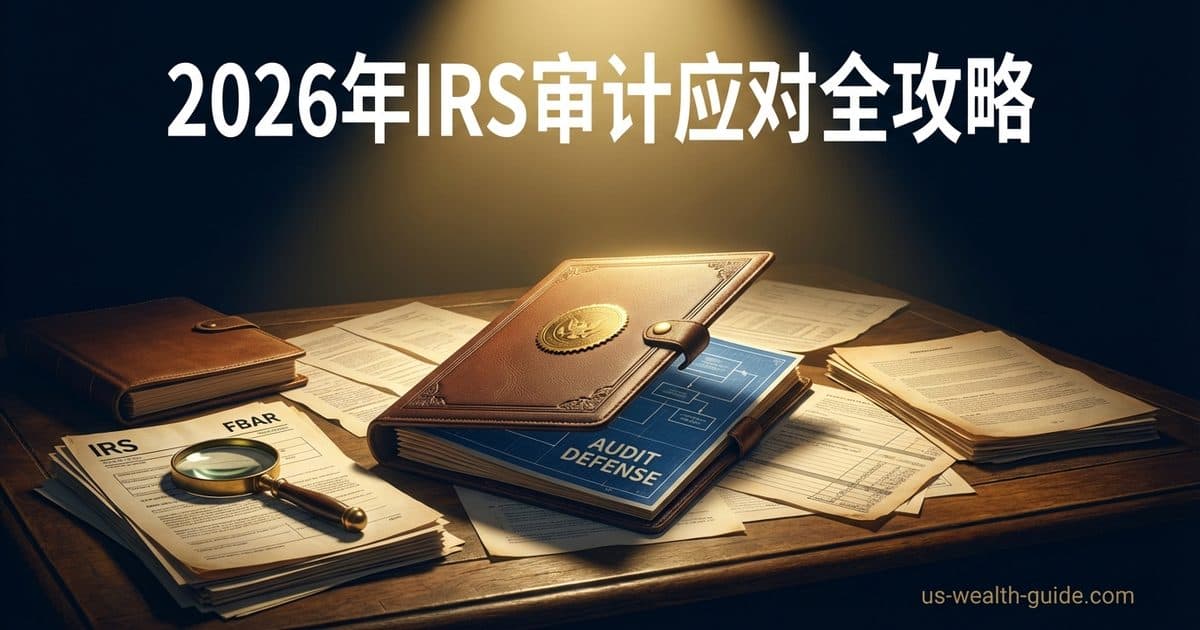 IRS审计应对完全指南信息图