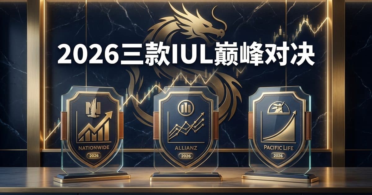 2026 IUL 指数万能寿险对比:Nationwide IUL Accumulator II vs Allianz Life Pro+ Advantage vs Pacific Life Indexed Accumulator 6 哪家最适合在美华人? — 美国高净财务指南博客封面图