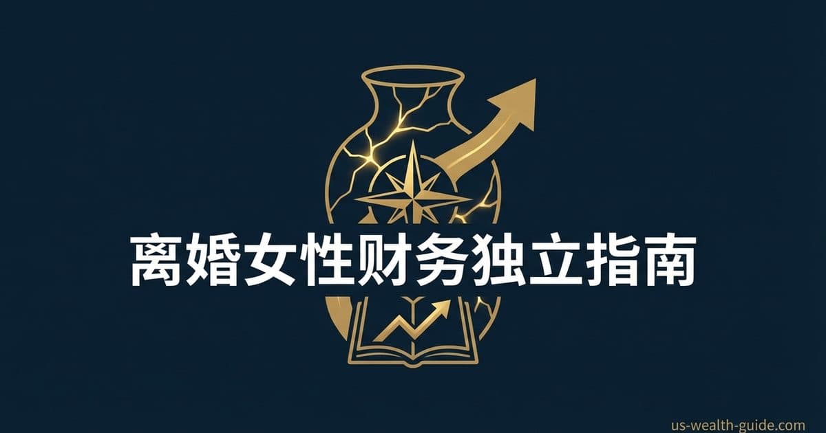 华人女性离婚后财务重建完全指南:从第一天到财务独立的系统路径 — 美国高净财务指南博客封面图