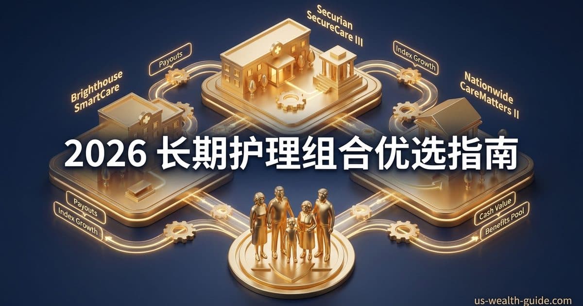 2026 LTC 组合产品对比:Brighthouse SmartCare vs Securian SecureCare III vs Nationwide CareMatters II 哪家最适合在美华人? — 美国高净财务指南博客封面图