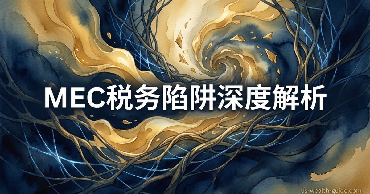 MEC(Modified Endowment Contract)深度解析:你的储蓄型人寿保险可能已经变成税务陷阱 — 美国高净财务指南博客封面图